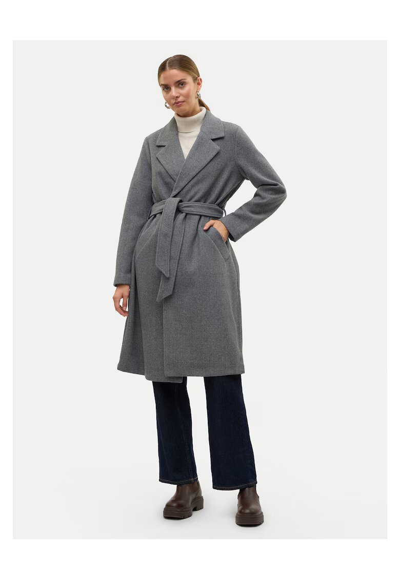 Vero Moda Palton de tranzitie pentru femei gri