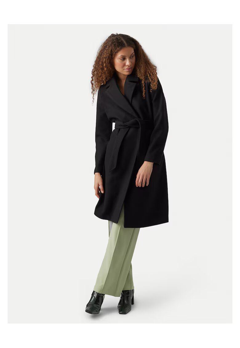 Vero Moda Palton de tranzitie pentru femei - negru