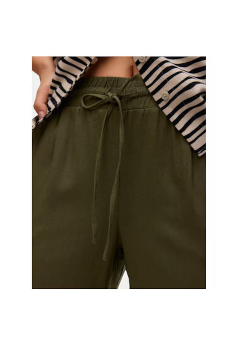 Vero Moda Pantaloni dama 10279691 - Viscoza/In - Verde - Verde
