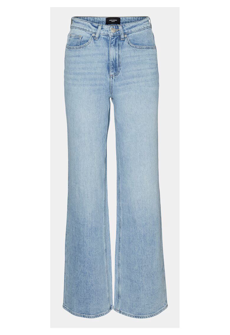 Vero Moda Pantaloni dama 10283858 - Bumbac/Bumbac - Albastru - Albastru