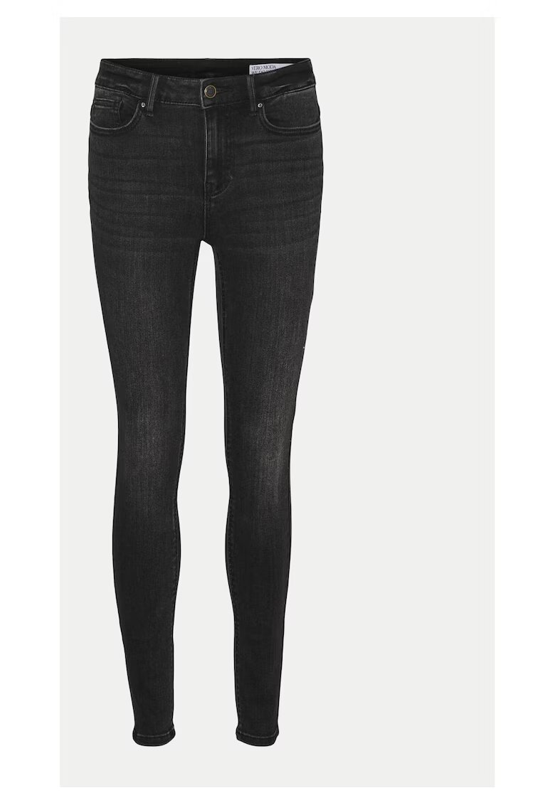Vero Moda Pantaloni dama 10298722 - Bumbac/Bumbac - Negru - Negru