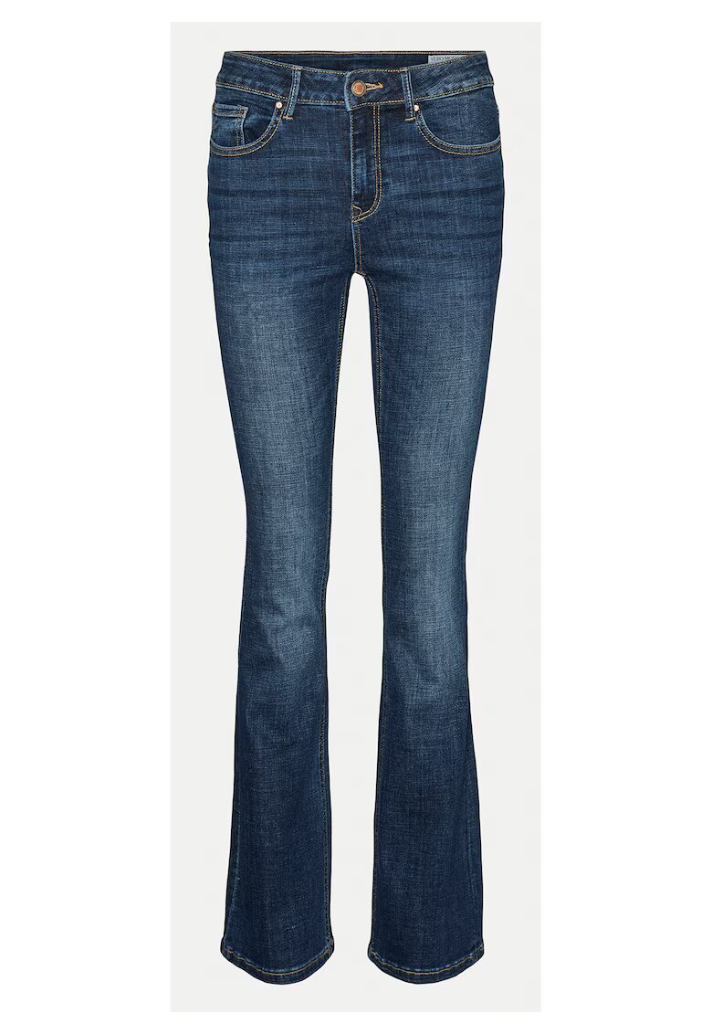 Vero Moda Pantaloni dama 10310511 - Bumbac/Bumbac - M-L32 INTL - Bleumarin