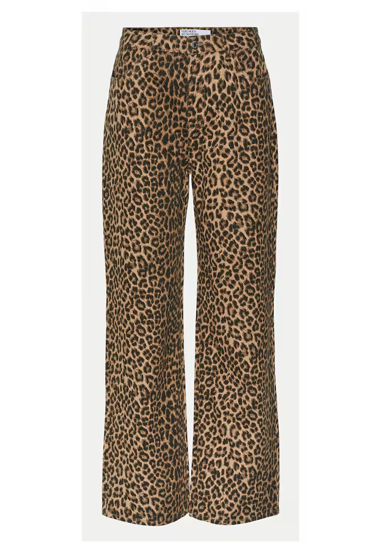 Vero Moda Pantaloni dama 10330128 - Bumbac - Maro - Maro
