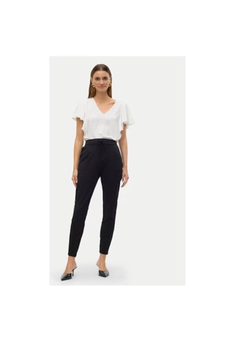 Vero Moda Pantaloni dama - 304470592 - Viscoza/Nylon - Negru