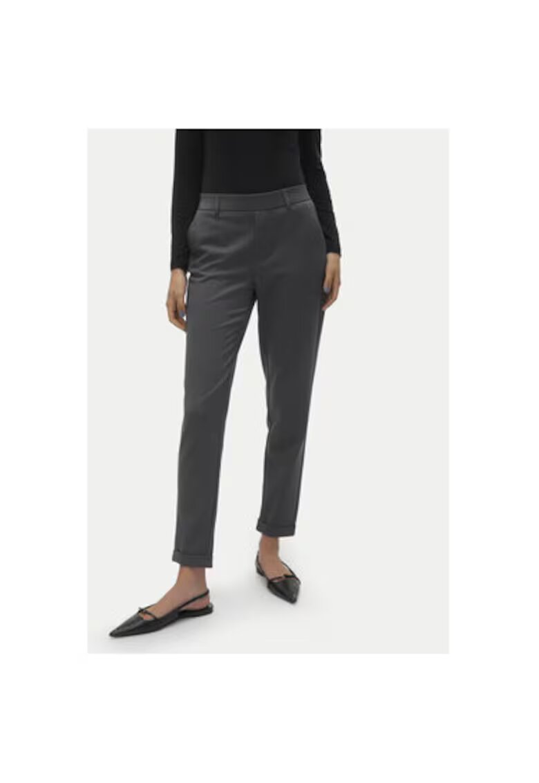 Vero Moda Pantaloni dama - 304470639 - Poliester/Viscoza - Gri