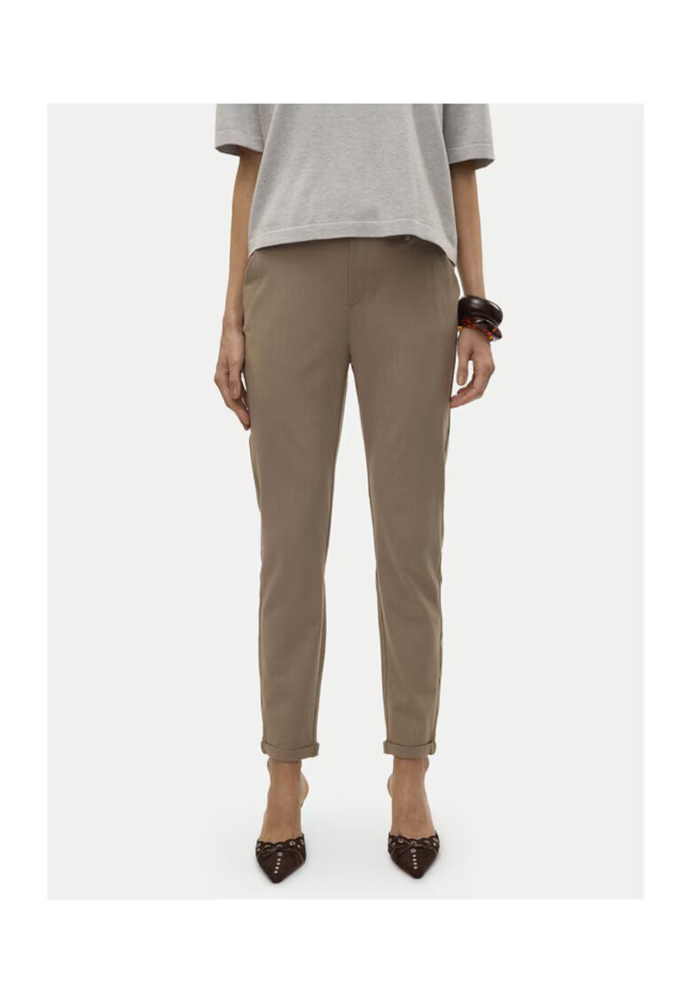 Vero Moda Pantaloni dama - 304786761 - Poliester reciclat/Viscoza - Bej