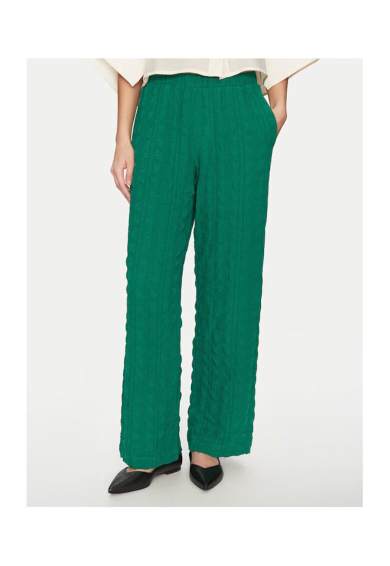 Vero Moda Pantaloni dama - 304951404 - Viscoza/Poliester - Verde - Verde