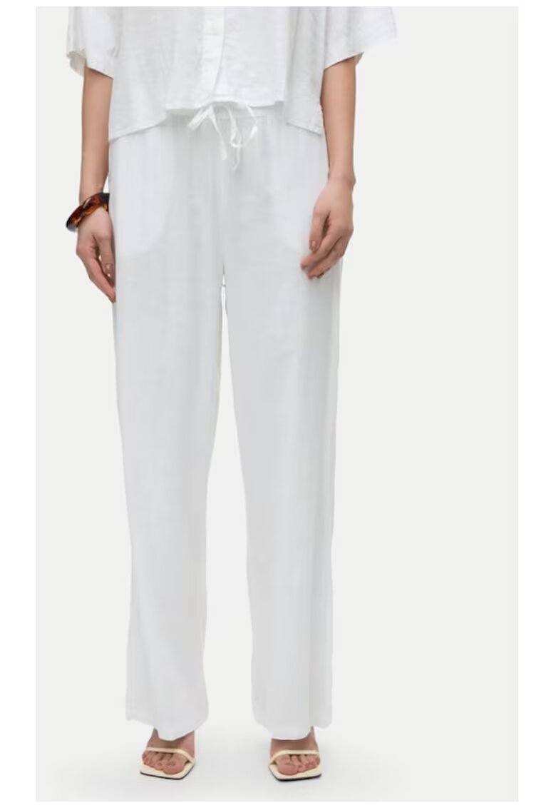 Vero Moda Pantaloni dama - 33392 - In/Viscoza - Alb