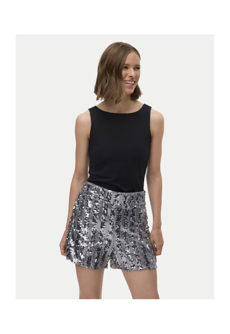 Vero Moda Pantaloni scurti argintii