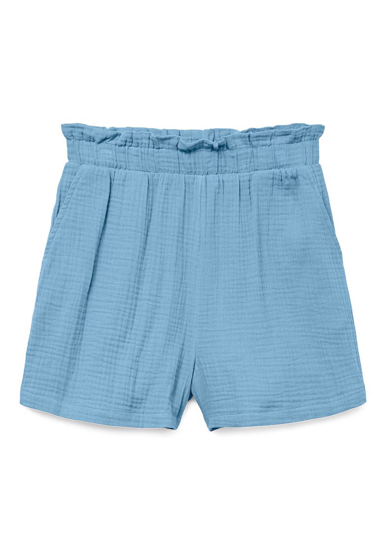 Vero Moda Pantaloni scurti dama 10279687 - Bumbac - Albastru - Albastru