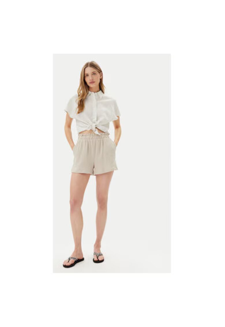 Vero Moda Pantaloni scurti dama 10279687 - Bumbac - Bej - Bej