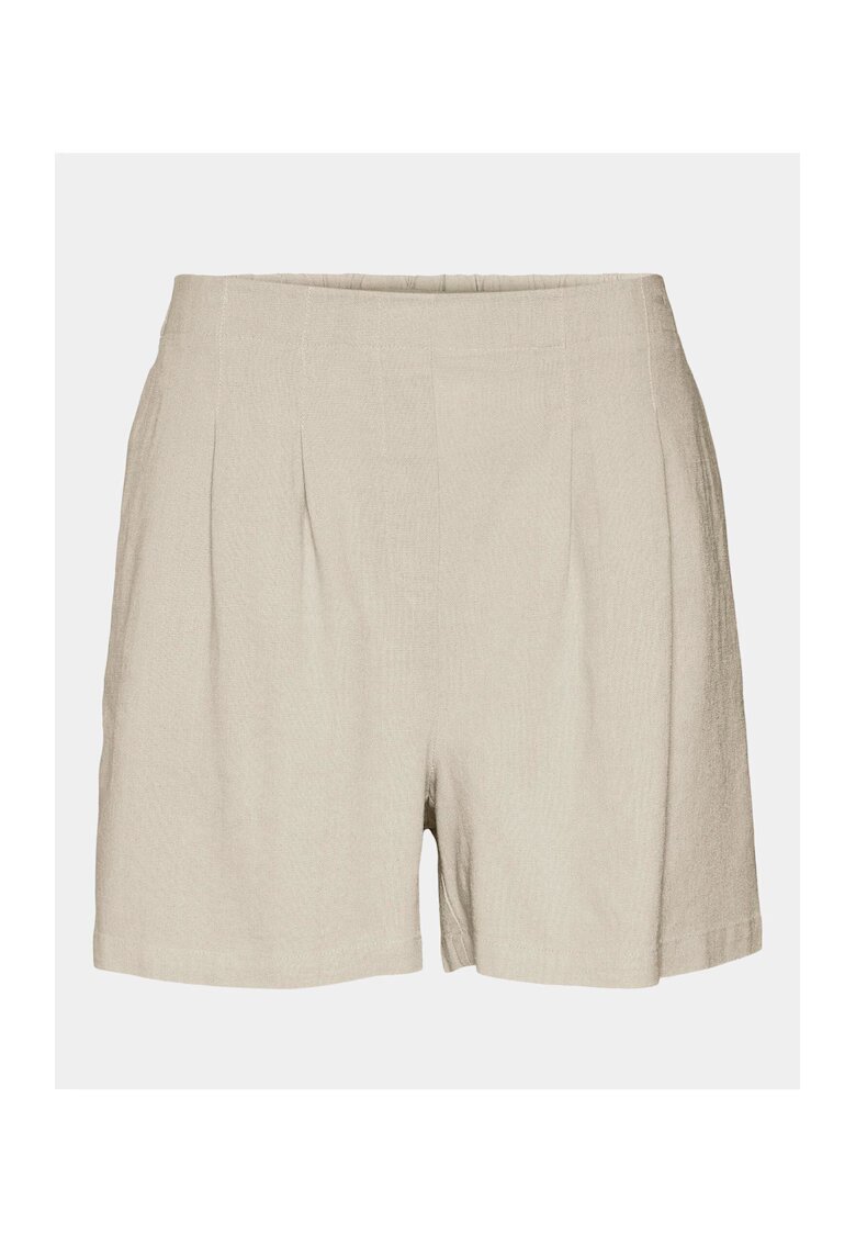 Vero Moda Pantaloni scurti dama - 303612788 - Bej - Viscoza