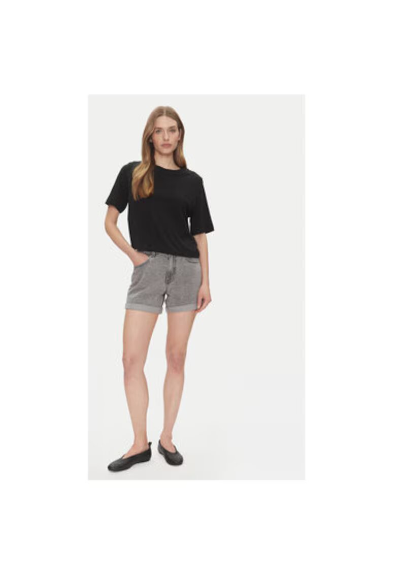 Vero Moda Pantaloni scurti din denim dama 10279493 - Bumbac/Poliester - Gri - Gri