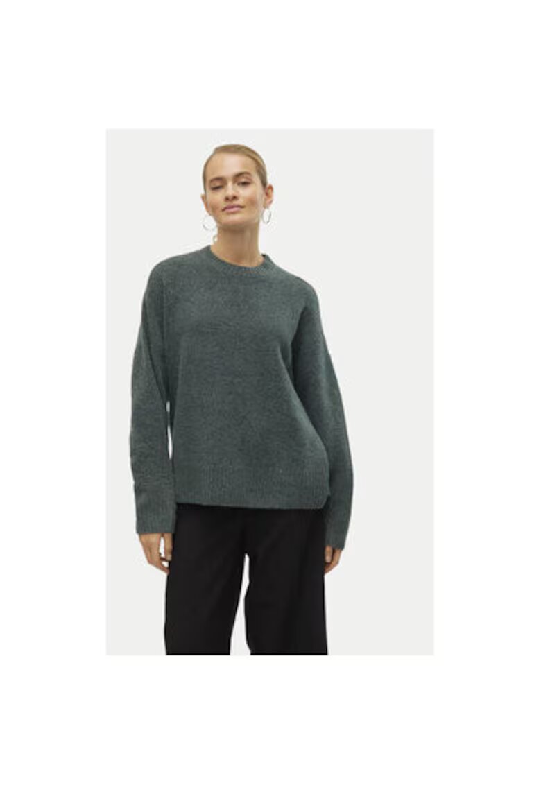 Vero Moda Pulover dama - 304511097 - Poliester reciclat/Poliester - Verde - Verde