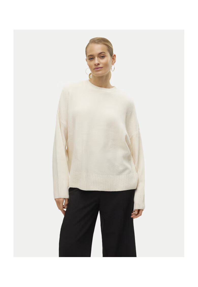 Vero Moda Pulover dama - 304511103 - Poliester reciclat/Poliester - Bej - Bej