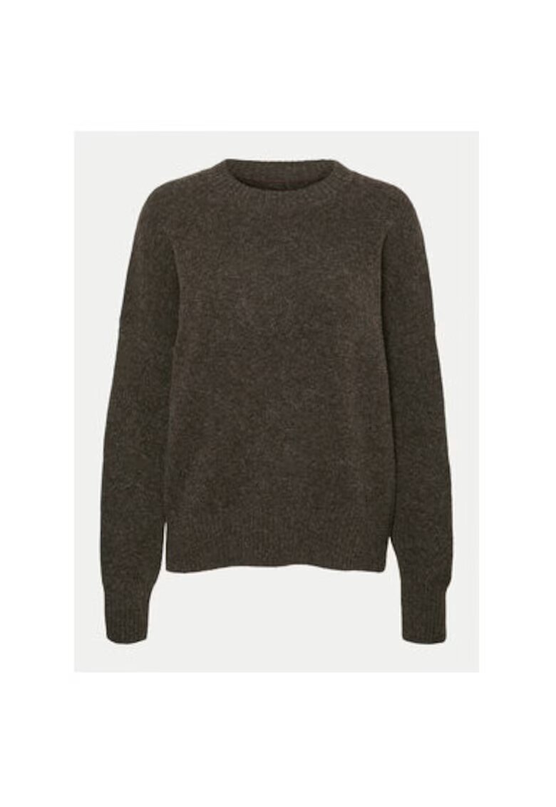 Vero Moda Pulover dama - 304511141 - Poliester reciclat/Poliester - Maro - Maro
