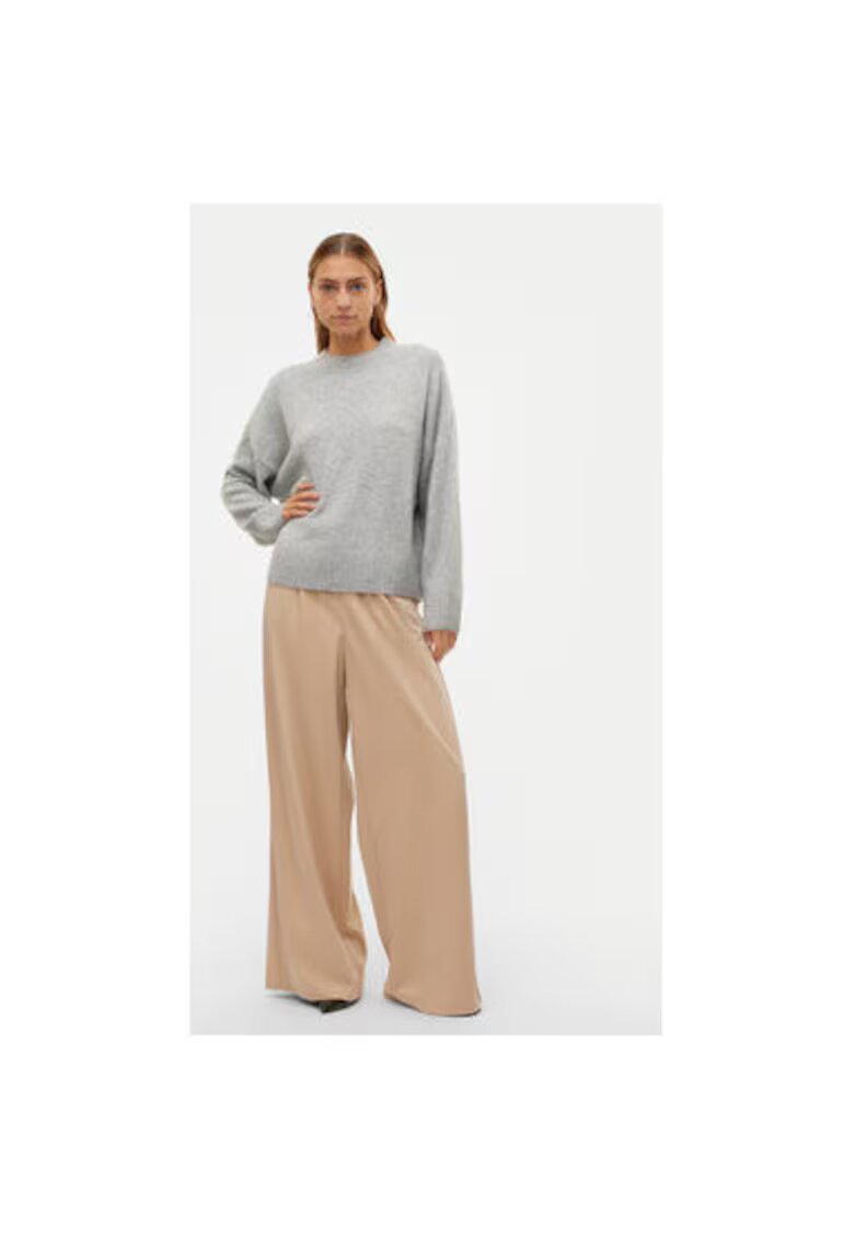 Vero Moda Pulover dama - 304511165 - Poliester reciclat/Poliester - Gri - Gri