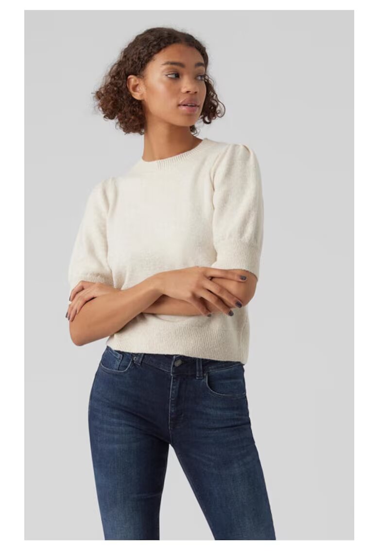 Vero Moda Pulover dama - 38878 - Poliester - Ecru