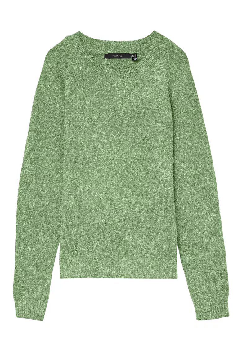 Vero Moda Pulover Dama - Verde - 52% poliester reciclat - 42% poliester - 3% elastan - 3% nailon -