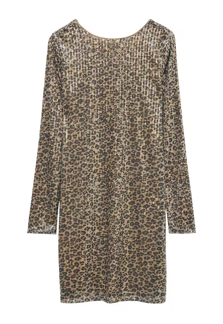 Vero Moda Rochie casual Dama - bej - poliester reciclat - elastan -