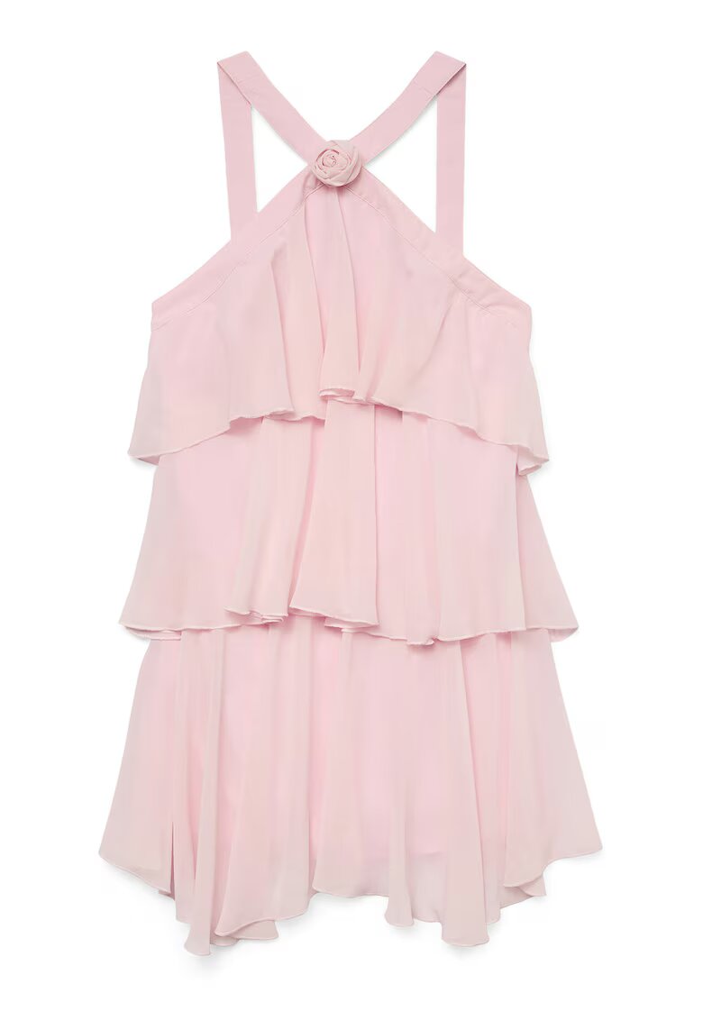 Vero Moda Rochie cocktail dama 10329767 - Sintetic - Roz