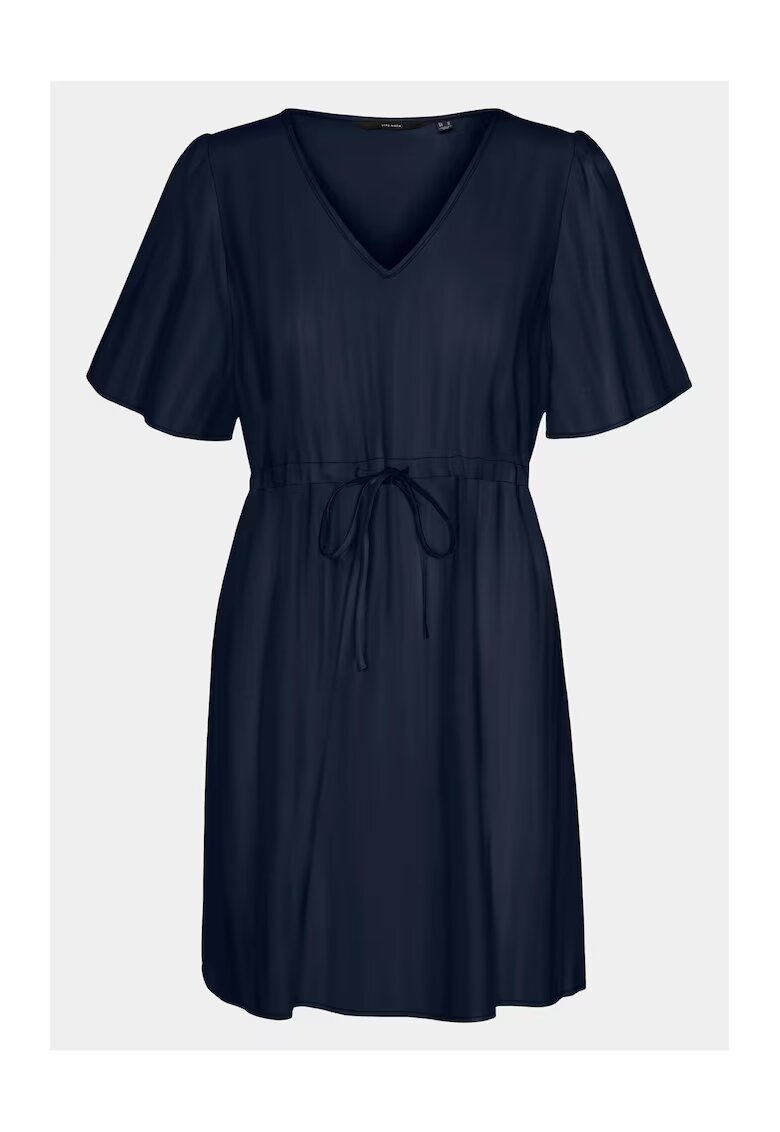 Vero Moda Rochie dama - 303612337 - Albastru inchis - Viscoza