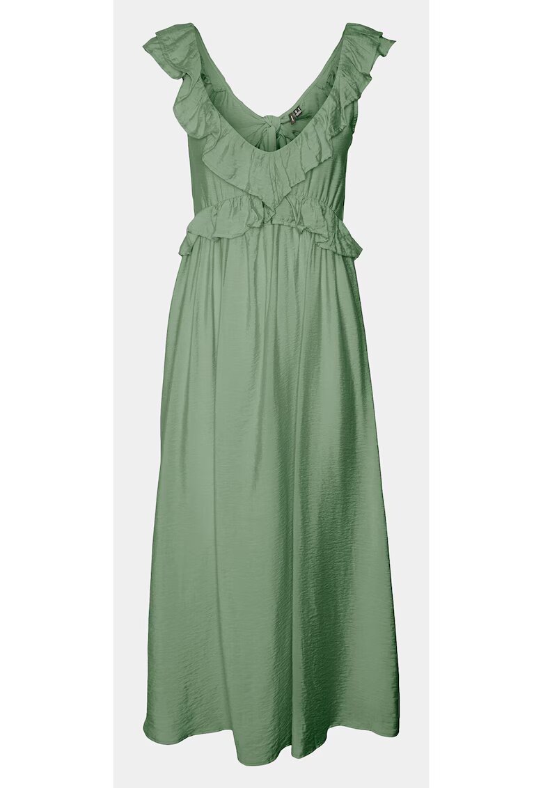 Vero Moda Rochie dama - 303612429 - Verde - Viscoza