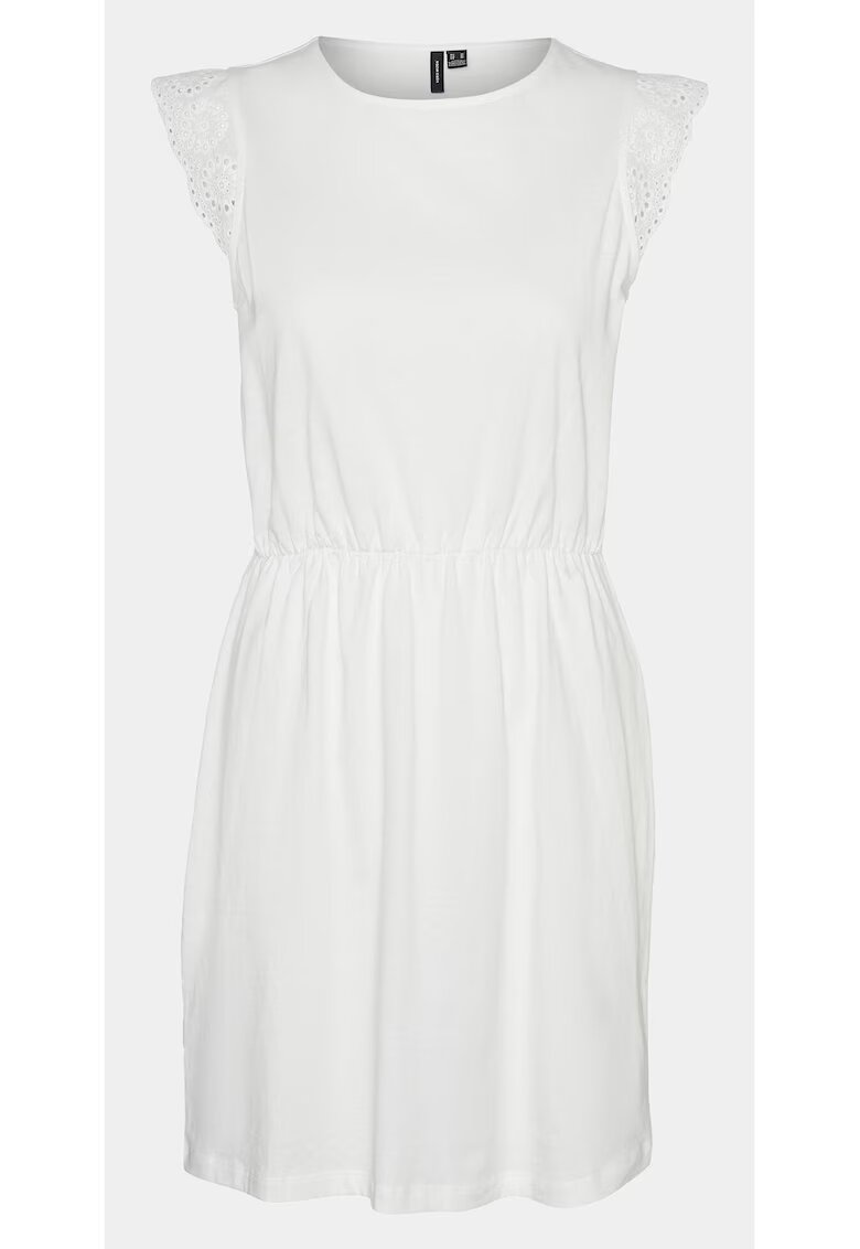 Vero Moda Rochie dama - 303613198 - Alb - Bumbac