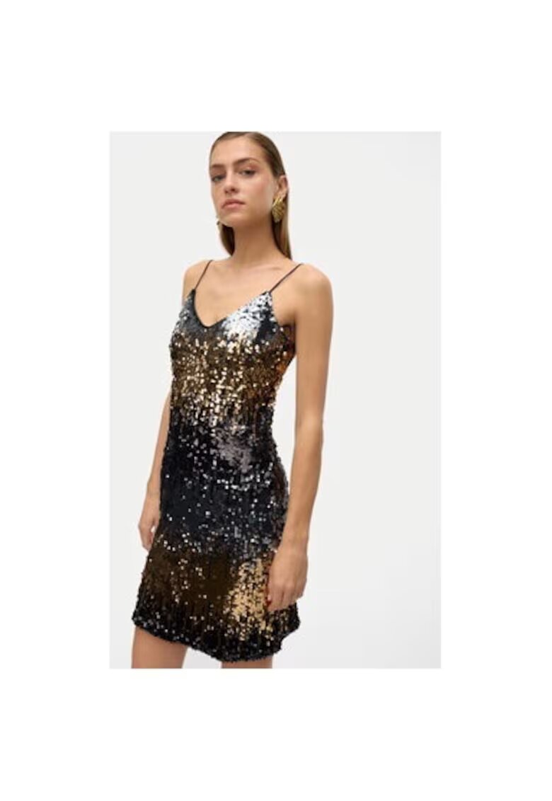 Vero Moda Rochie dama - 304520174 - Poliester - Negru - Negru