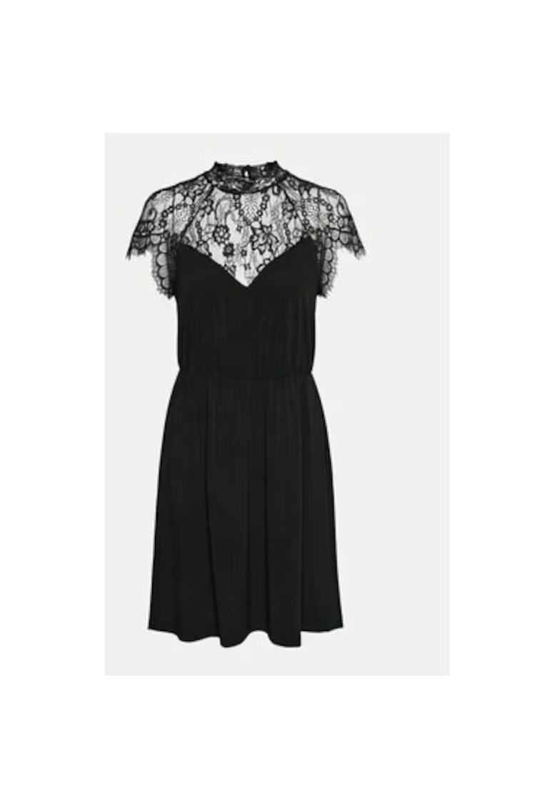 Vero Moda Rochie dama - 304520297 - Poliester recliclat - Negru - Negru