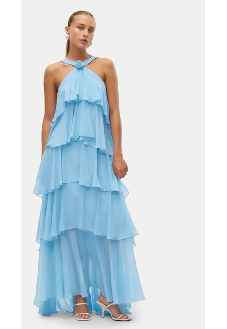 Vero Moda Rochie dama - Albastru - Poliester