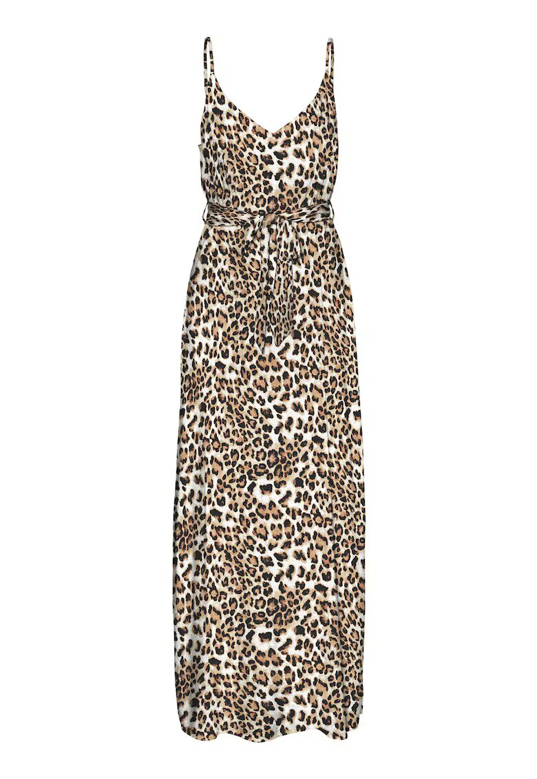 Vero Moda Rochie de vara dama 10307995 - Viscoza - Maro - Maro