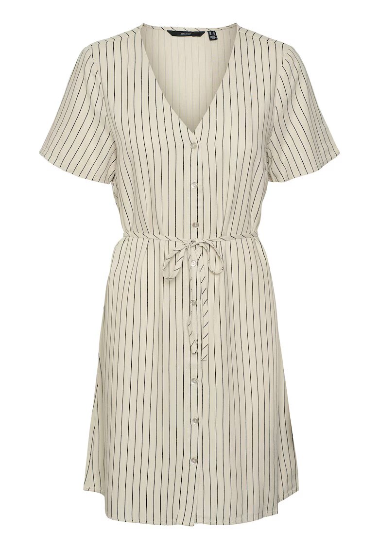Vero Moda Rochie de vara dama 10322976 - Viscoza/In - Bej - Bej