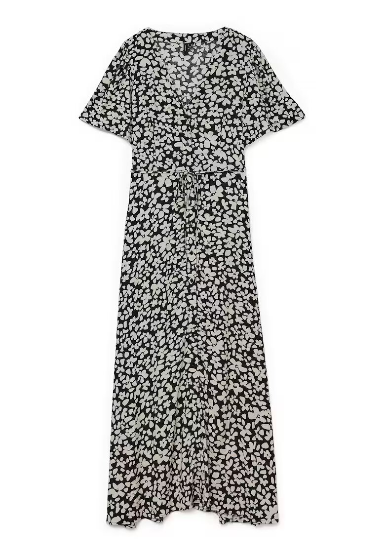 Vero Moda Rochie de vara dama 10330301 - Viscoza - Negru - Negru