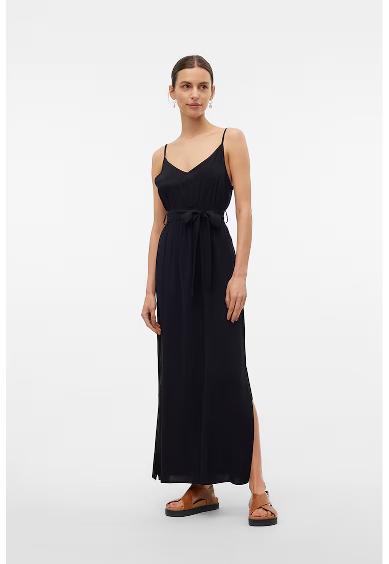 Vero Moda Rochie maxi cu cordon in talie