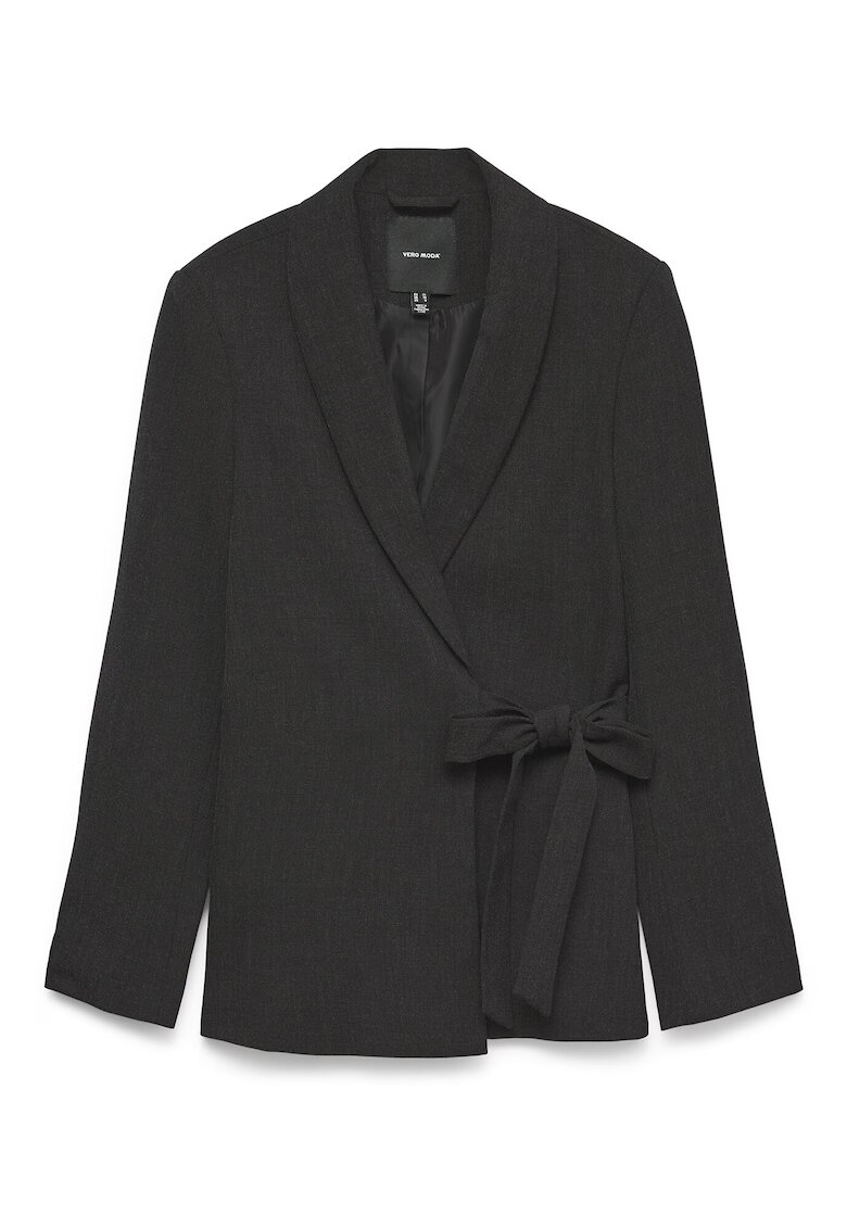 Vero Moda Sacou dama - gri - 50% poliester reciclat - 44% poliester - 4% viscoza - 2% elastan