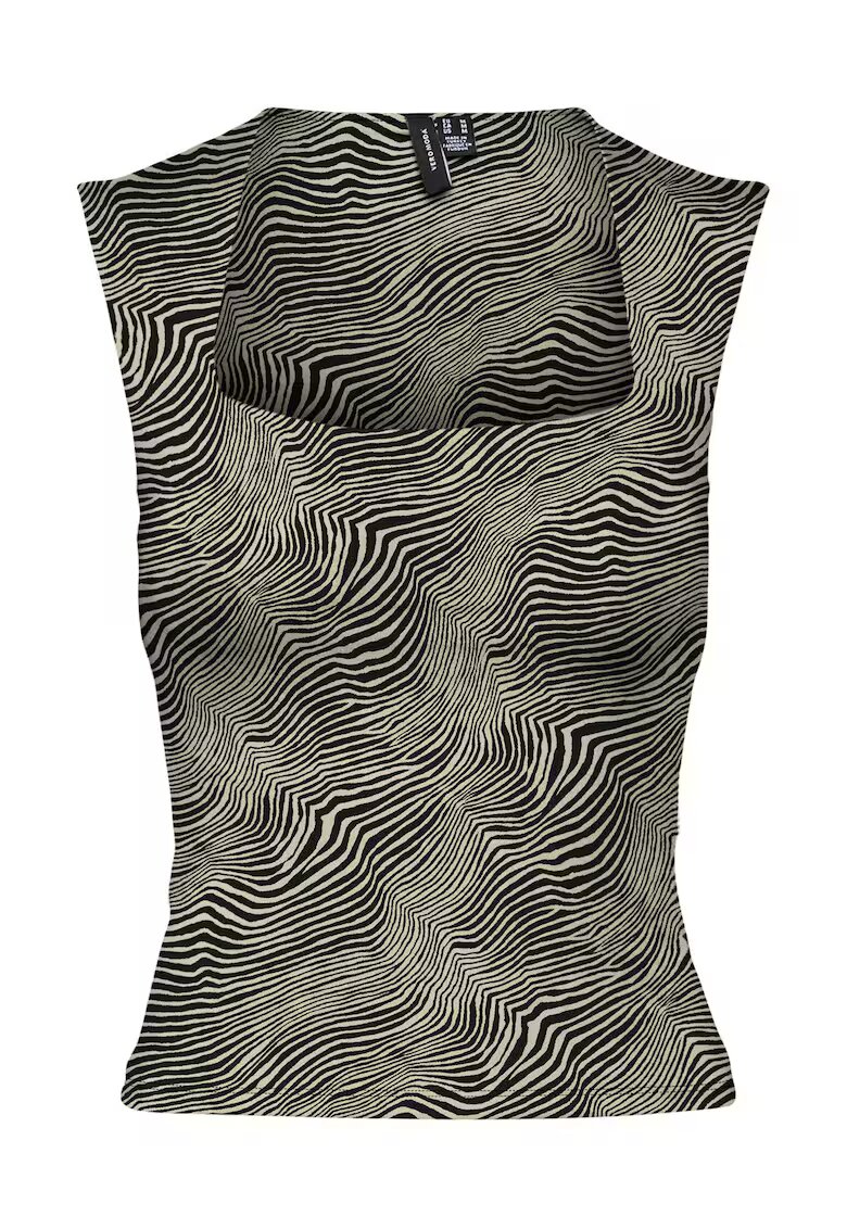 Vero Moda Top dama 10312751 - Poliester/Elastan - Bej - Bej