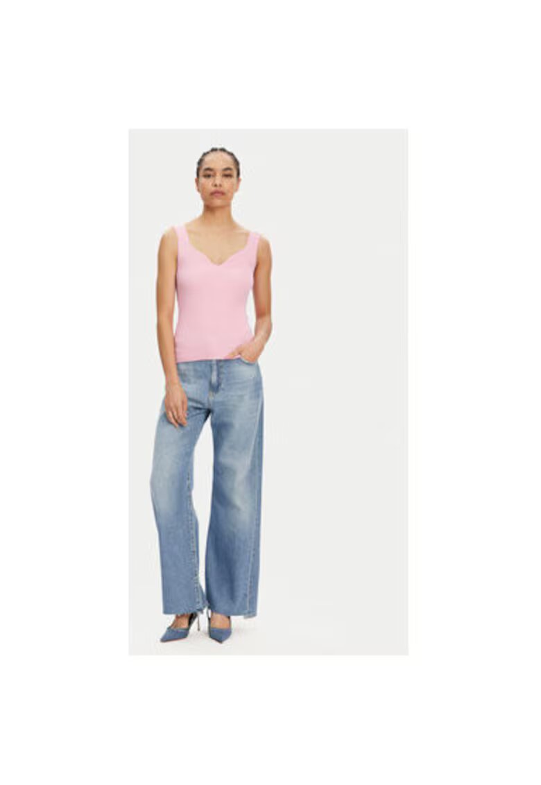 Vero Moda Top dama 10326450 - Viscoza/Poliester - Roz - Roz