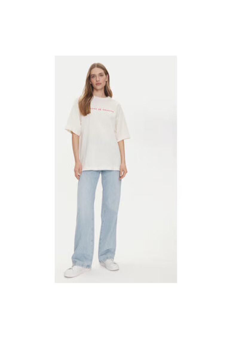 Vero Moda Tricou dama 10337839 - Bumbac organic - 65499 - Alb