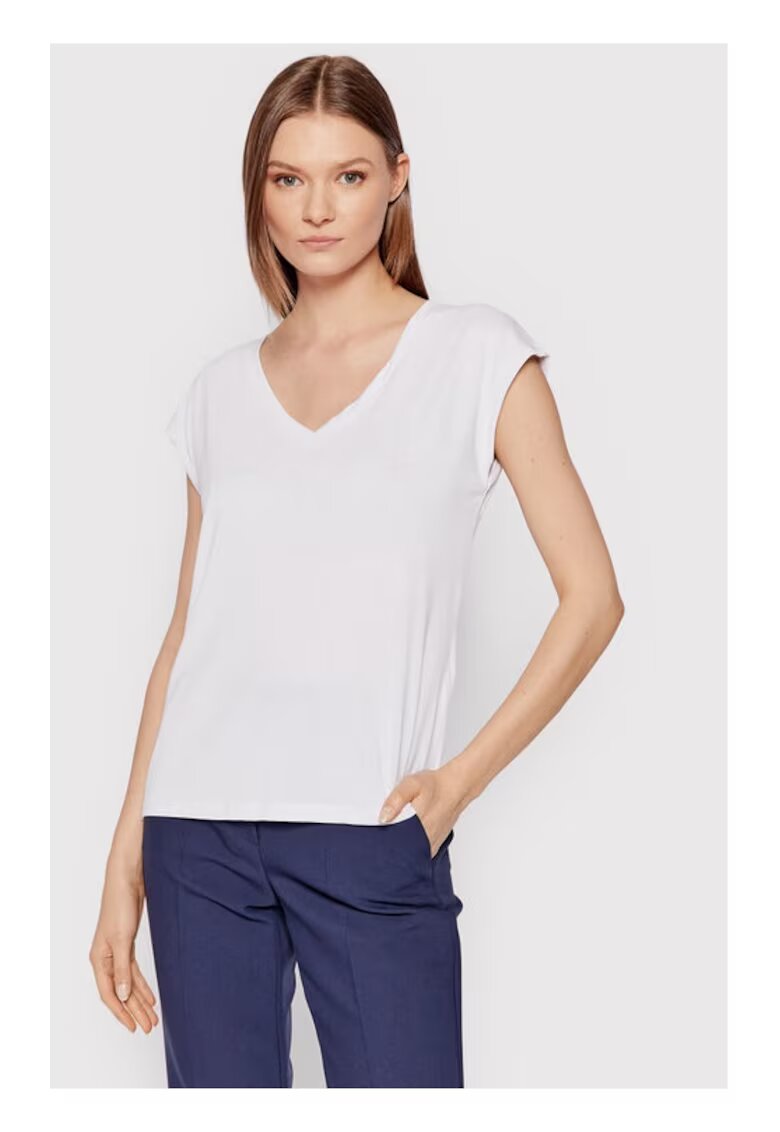 Vero Moda Tricou dama - 33193 - Modal - Alb