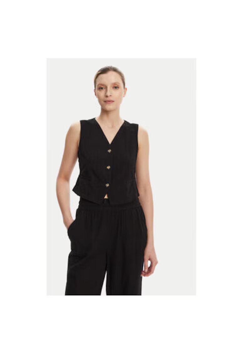 Vero Moda Vesta dama 10333795 - Bumbac organic/In - Negru - Negru