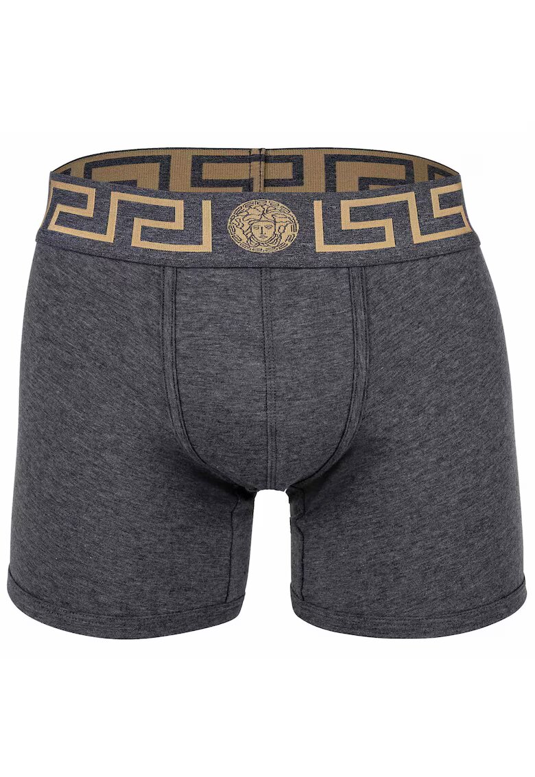 Versace Boxeri cu banda logo in talie Topeka - Gri inchis