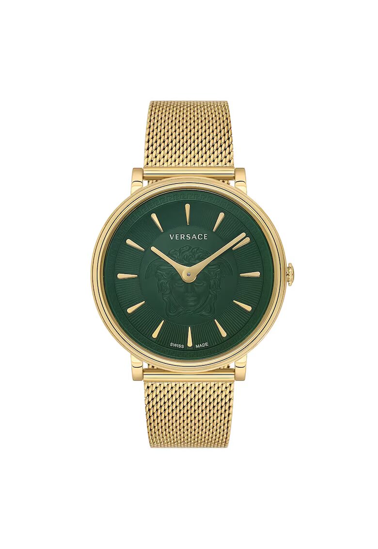 Versace Ceas dama VE8102519 auriu 38mm otel quartz 5ATM