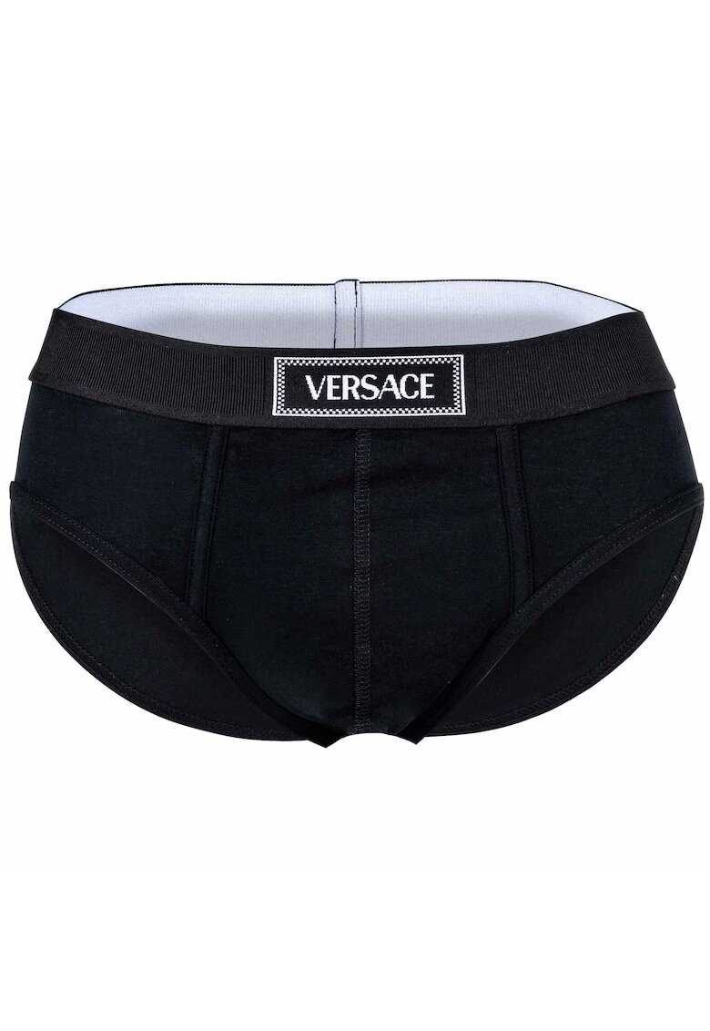 Versace Chiloti cu logo Canete 20857 Classic - Negru