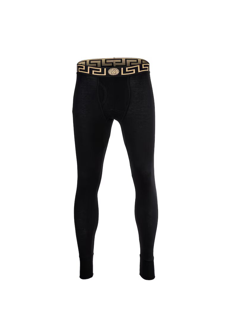 Versace Izmene cu banda logo - Negru