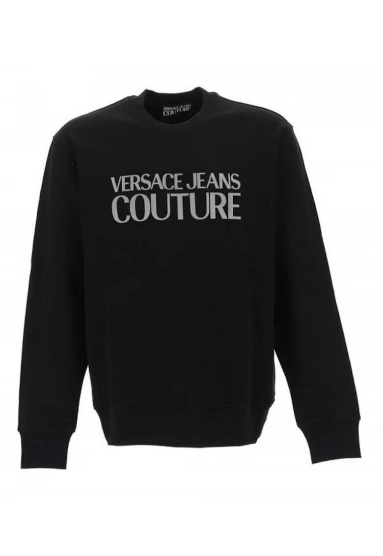VERSACE JEANS Bluza barbati - Bumbac - Negru/Gri - Negru