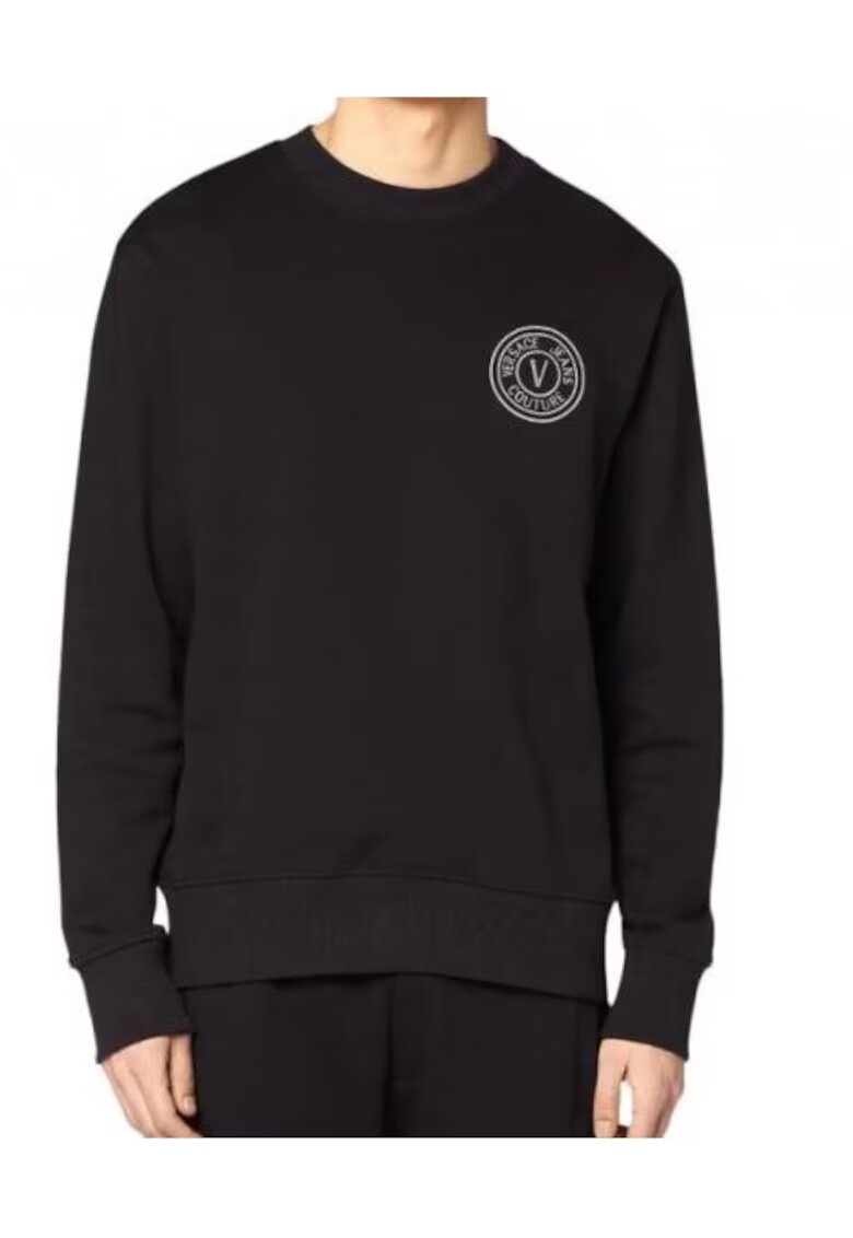 VERSACE JEANS Bluzon casual din bumbac - Negru