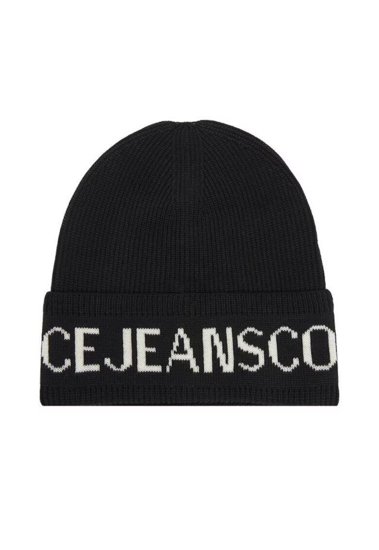 Versace Jeans Couture Caciula unisex 899+003 Big Beanie - negru - dimensiune