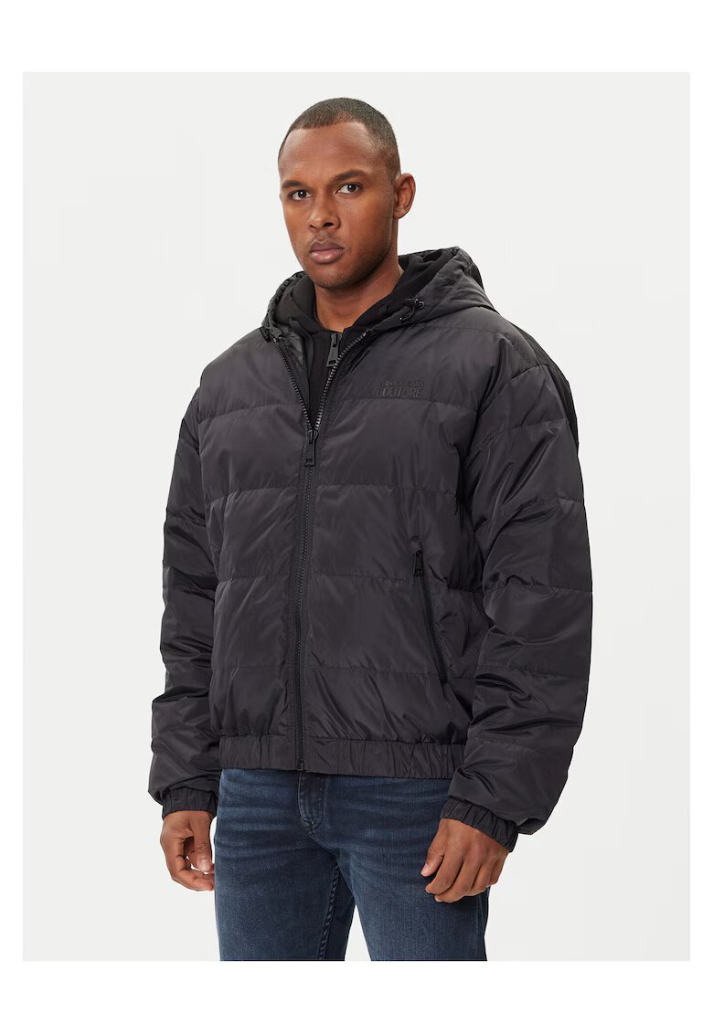 Versace Jeans Couture Geaca de puf barbati negru