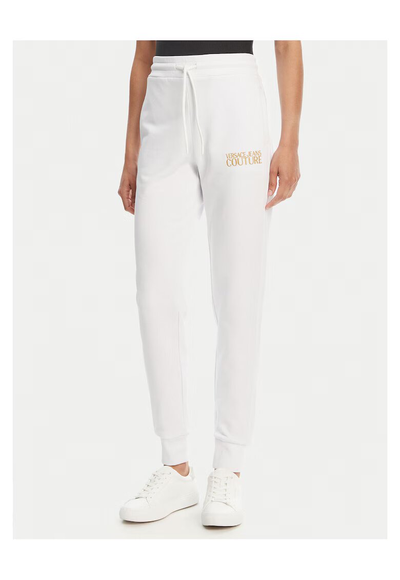 Versace Jeans Couture Pantaloni de trening pentru dama alb